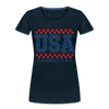 USA Since 1776 - Women’s Premium Organic T-Shirt - deep navy