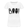 Boo - Women’s Premium Organic T-Shirt - white