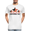 Memorial Day - Men’s Premium Organic T-Shirt - white