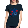 America Land of the Free - Women’s Premium Organic T-Shirt - deep navy