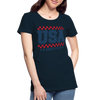 USA Since 1776 - Women’s Premium Organic T-Shirt - deep navy