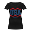 USA Since 1776 - Women’s Premium Organic T-Shirt - black