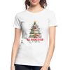 All Booked for Christmas - Women’s Premium Organic T-Shirt - Lifestyle Creation Organic T-shirts