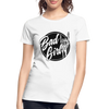 Bad Girl Rock On Skeleton Hand - Women’s Premium Organic T-Shirt - Lifestyle Creation Organic T-shirts