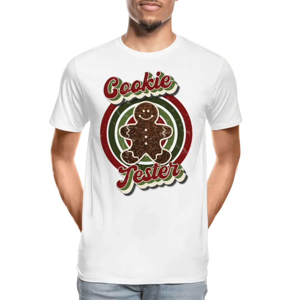 Cookie Tester - Men’s Premium Organic T-Shirt - Lifestyle Creation Organic T-shirts