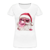 Glamorous Santa - Women’s Premium Organic T-Shirt - Lifestyle Creation Organic T-shirts