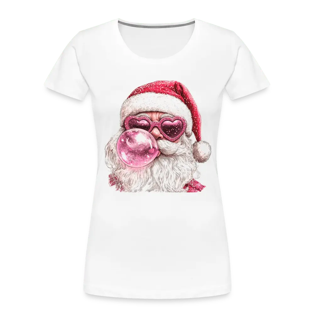 Glamorous Santa - Women’s Premium Organic T-Shirt - Lifestyle Creation Organic T-shirts