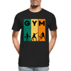 Gym - Men’s Premium Organic T-Shirt - Lifestyle Creation Organic T-shirts