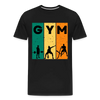 Gym - Men’s Premium Organic T-Shirt - Lifestyle Creation Organic T-shirts