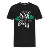 Irish Beer - Men’s Premium Organic T-Shirt - Lifestyle Creation Organic T-shirts