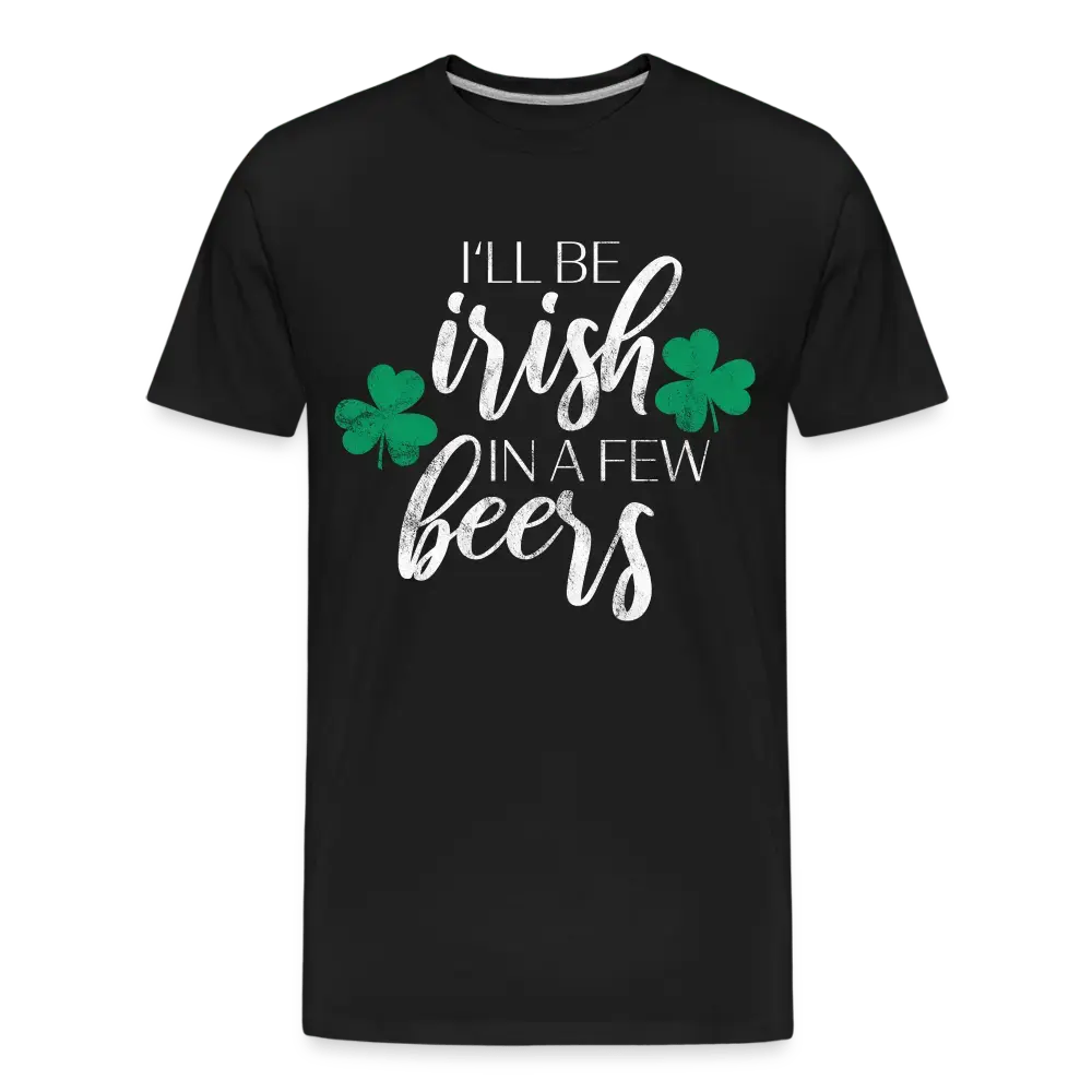 Irish Beer - Men’s Premium Organic T-Shirt - Lifestyle Creation Organic T-shirts