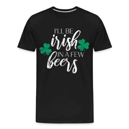 Irish Beer - Men’s Premium Organic T-Shirt - Lifestyle Creation Organic T-shirts