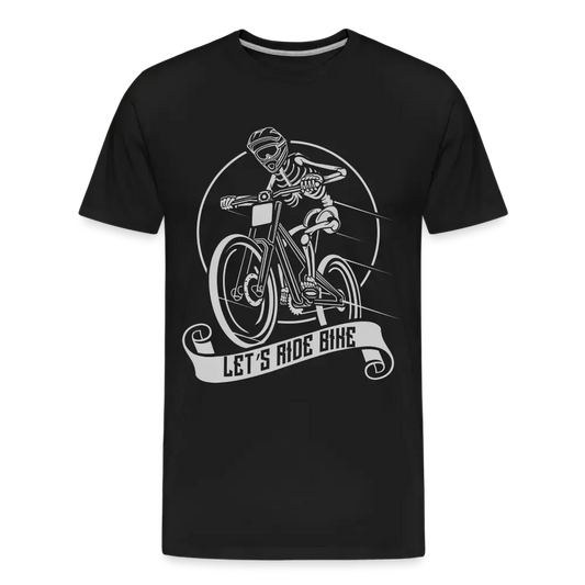 Let's get ride - Men’s Premium Organic T-Shirt - Lifestyle Creation Organic T-shirts