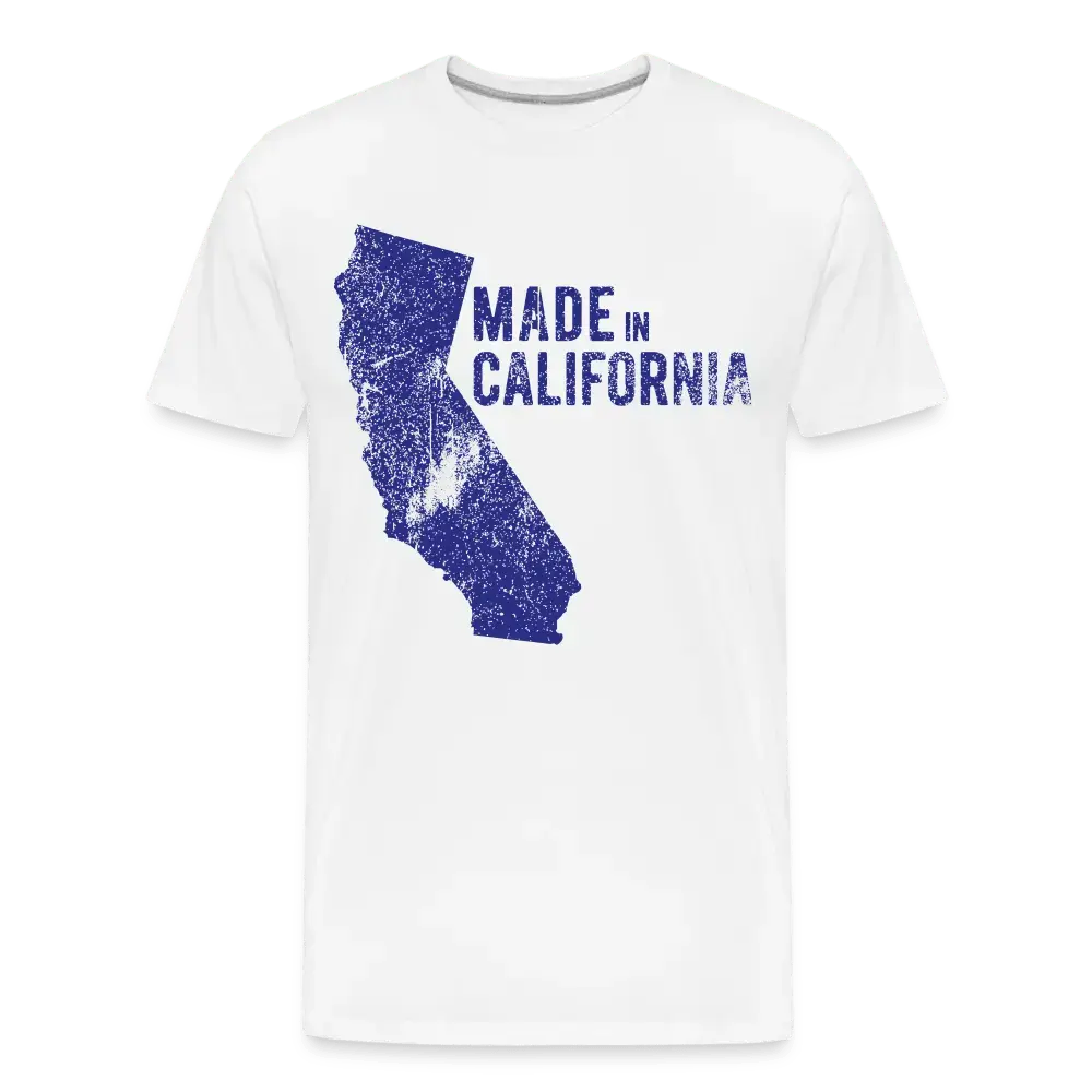 Made in California - Men’s Premium Organic T-Shirt - Lifestyle Creation Organic T-shirts