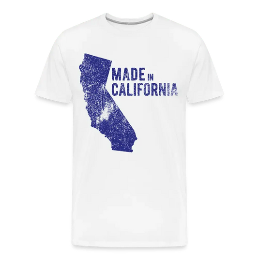 Made in California - Men’s Premium Organic T-Shirt - Lifestyle Creation Organic T-shirts