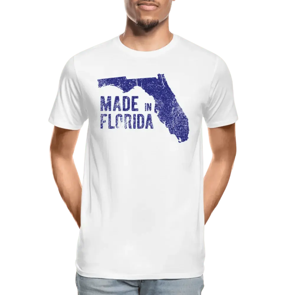 Made in Florida - Men’s Premium Organic T-Shirt - Lifestyle Creation Organic T-shirts