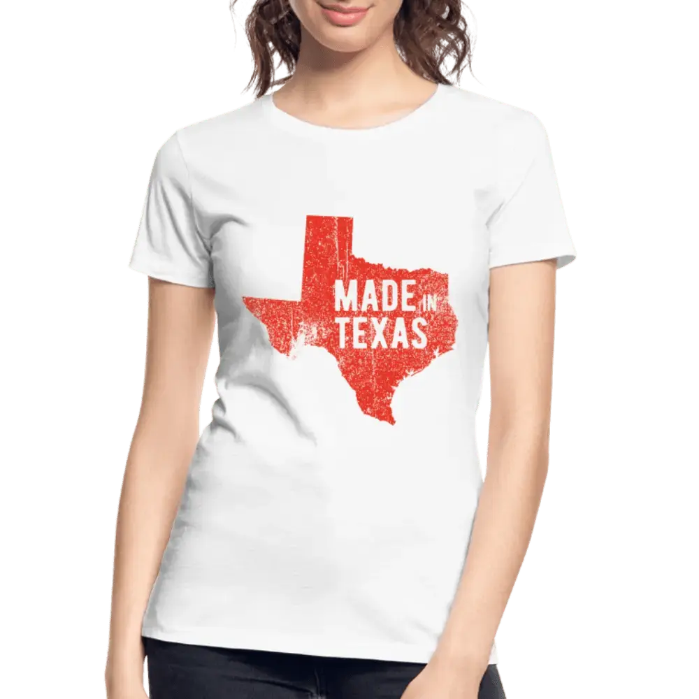 Made in Texas - Women’s Premium Organic T-Shirt - Lifestyle Creation Organic T-shirts