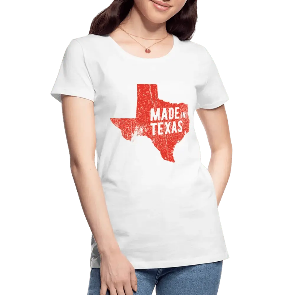 Made in Texas - Women’s Premium Organic T-Shirt - Lifestyle Creation Organic T-shirts