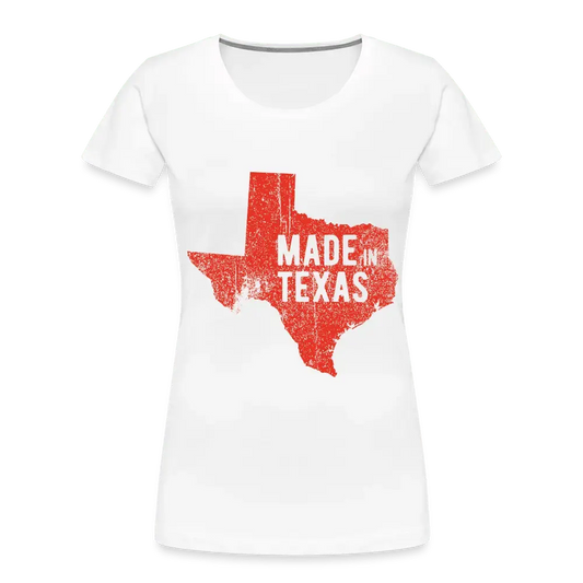 Made in Texas - Women’s Premium Organic T-Shirt - Lifestyle Creation Organic T-shirts