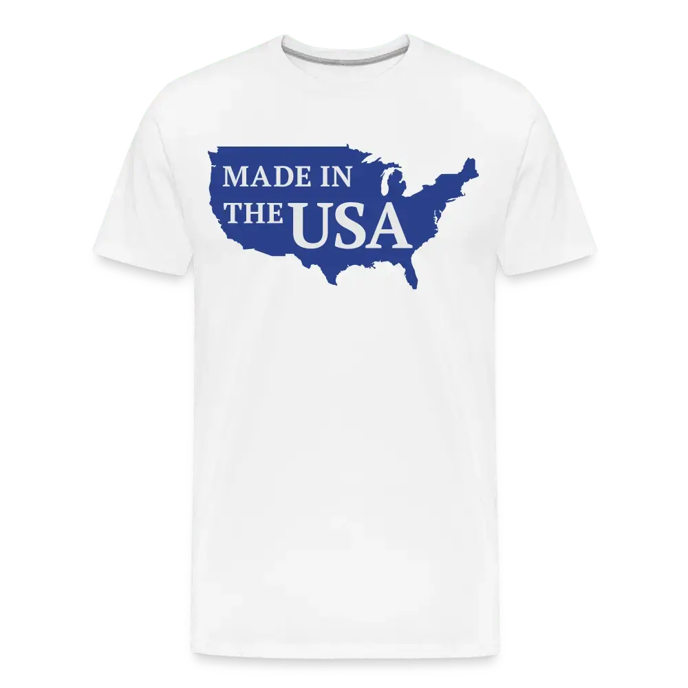 Made in USA - Men’s Premium Organic T-Shirt - Lifestyle Creation Organic T-shirts