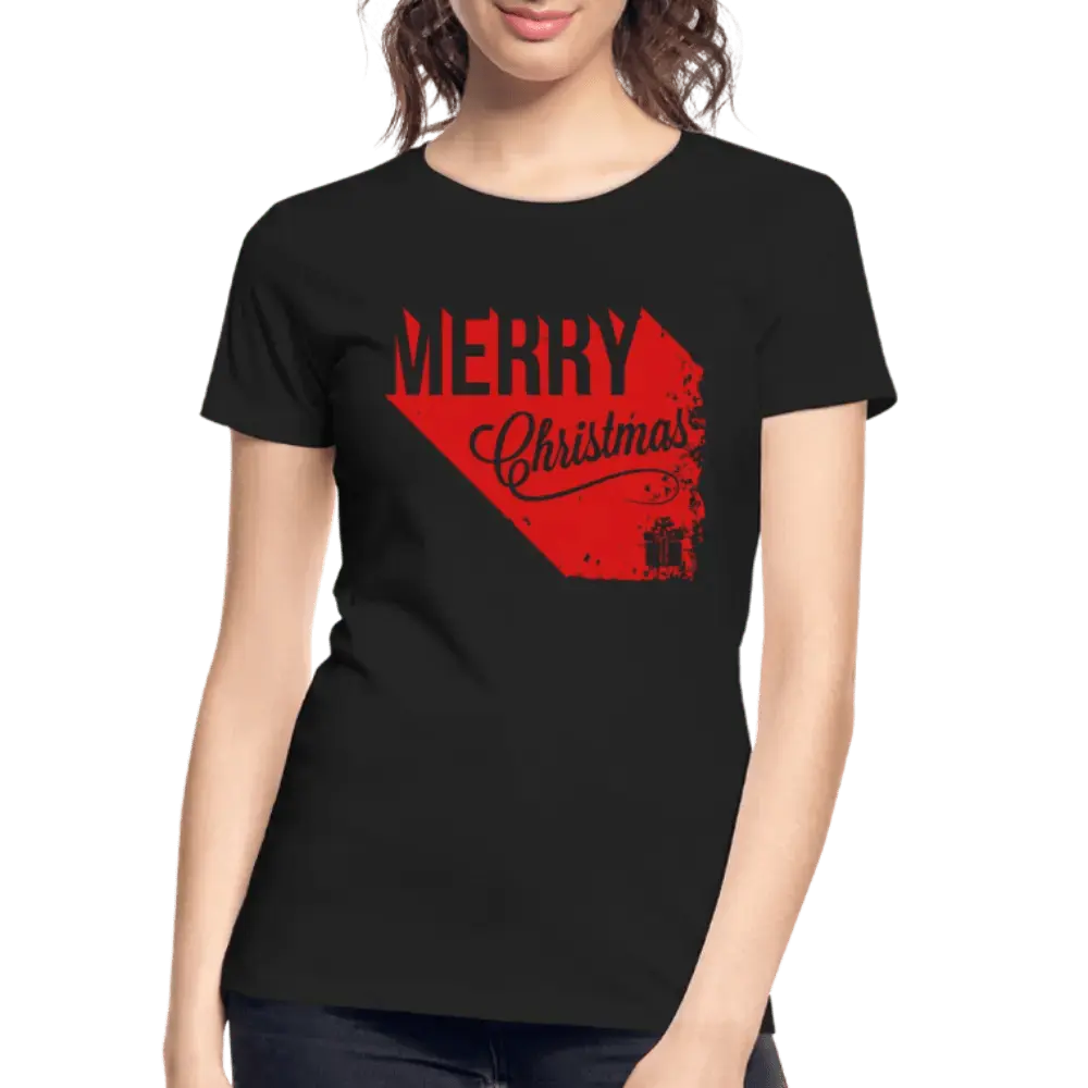 Merry Christmas - Women’s Premium Organic T-Shirt - Lifestyle Creation Organic T-shirts