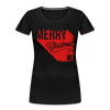 Merry Christmas - Women’s Premium Organic T-Shirt - Lifestyle Creation Organic T-shirts