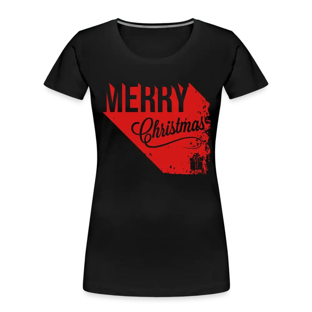 Merry Christmas - Women’s Premium Organic T-Shirt - Lifestyle Creation Organic T-shirts