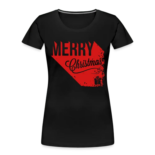 Merry Christmas - Women’s Premium Organic T-Shirt - Lifestyle Creation Organic T-shirts