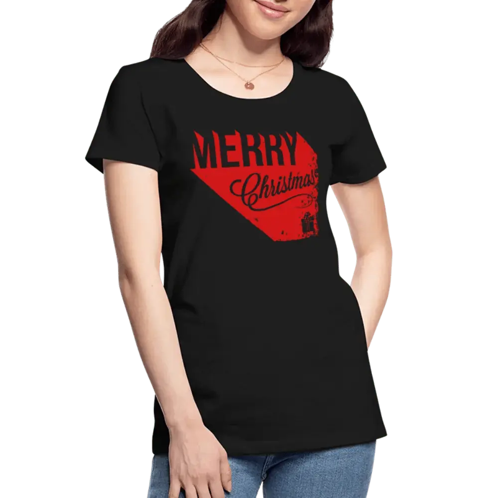 Merry Christmas - Women’s Premium Organic T-Shirt - Lifestyle Creation Organic T-shirts