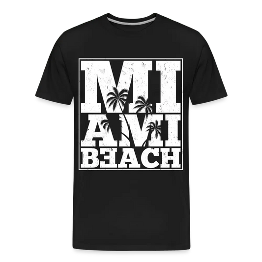 Miami Beach - Men’s Premium Organic T-Shirt - Lifestyle Creation Organic T-shirts