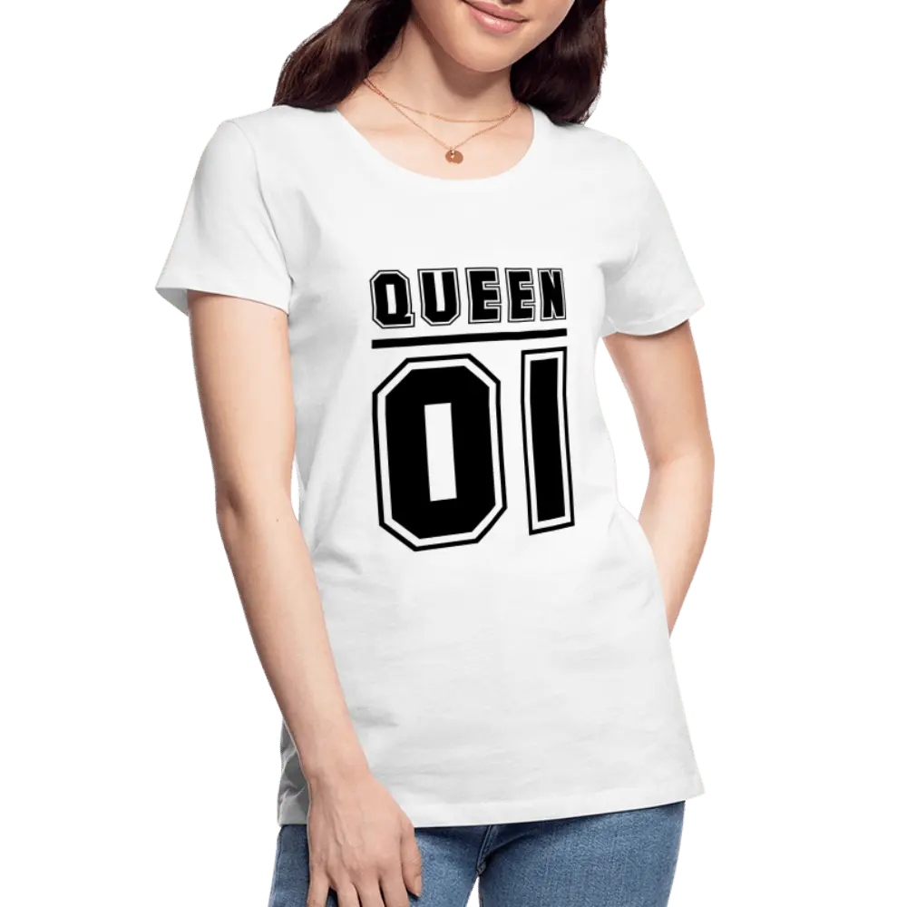 Queen Number 1 - Women’s Premium Organic T-Shirt - Lifestyle Creation Organic T-shirts