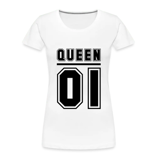 Queen Number 1 - Women’s Premium Organic T-Shirt - Lifestyle Creation Organic T-shirts