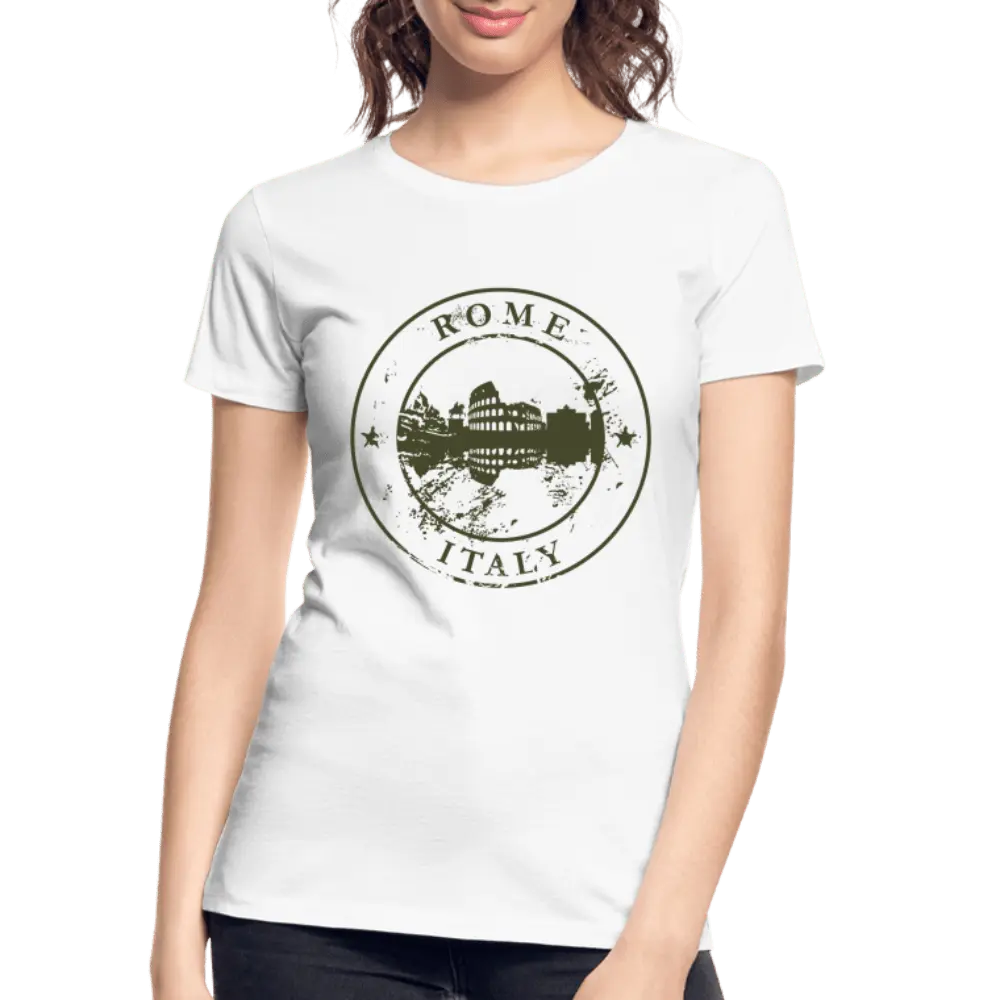 Rome Italy - Women’s Premium Organic T-Shirt - Lifestyle Creation Organic T-shirts