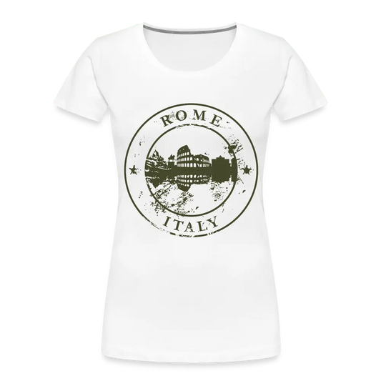 Rome Italy - Women’s Premium Organic T-Shirt - Lifestyle Creation Organic T-shirts