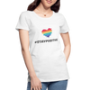 Stay positive - Women’s Premium Organic T-Shirt - Lifestyle Creation Organic T-shirts