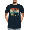 Surf for life - Men’s Premium Organic T-Shirt - Lifestyle Creation Organic T-shirts