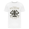 The Great Adventure is Out There Now Or Never - Men’s Premium Organic T-Shirt - Lifestyle Creation Organic T-shirts