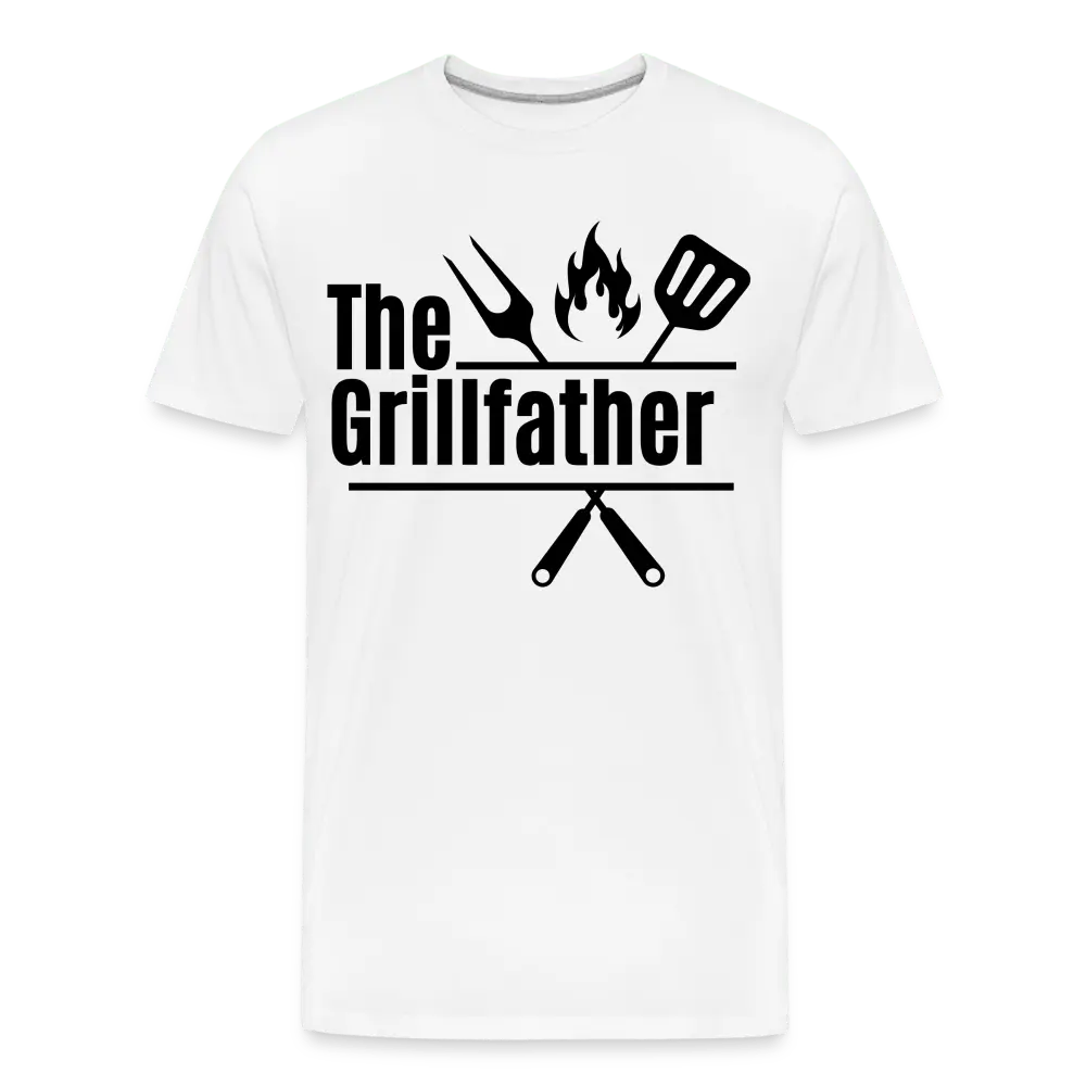 The Grillfather - Men’s Premium Organic T-Shirt - Lifestyle Creation Organic T-shirts